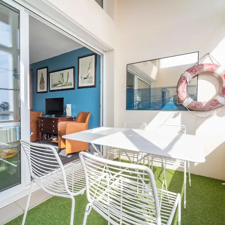 Apartment Pour 4 Avec Vue Sur Le Courant A Plage, Parking Inclus - Fr-1-50-172